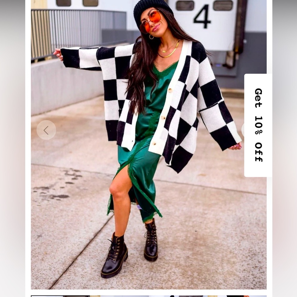 Dressed in lala love you oversized cardigan